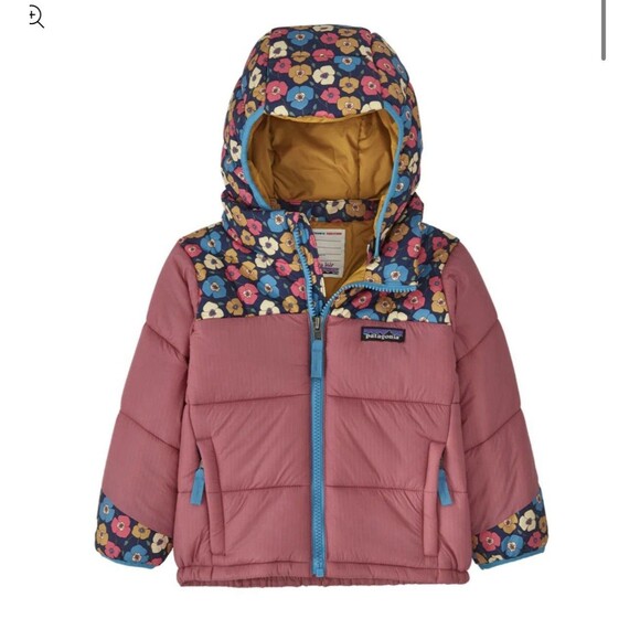 Patagonia Other - Patagonia Baby 12/18 Astropuff Hoody In Light Star Pink Puffer Jacket Sold Out